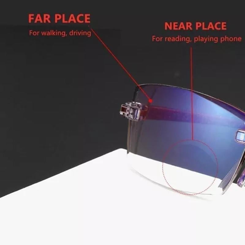 Gafas de doble uso con protección avanzada contra los rayos azules de lejos y de cerca-ES