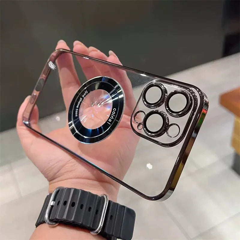 Transparent Magnetic iPhone Case