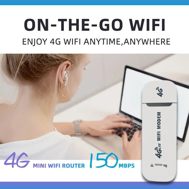 4G LTE usmerjevalnik Brezžični USB Mobile Broadband 150Mbps Brezžična omrežna kartica Adapter