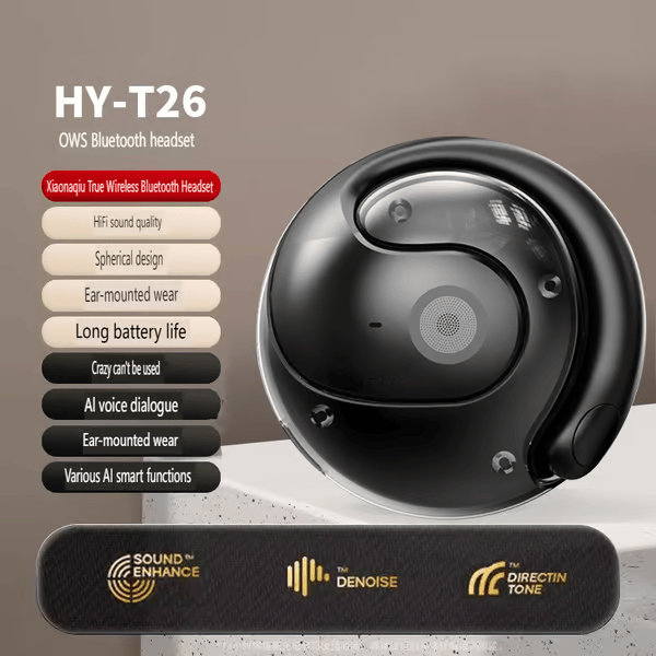 🎧🎅Προωρινές πωλήσεις Χριστουγέννων - 66% OFF🔥HY-T26 Pro Ασύρματα ακουστικά μετάφρασης Bluetooth-GR