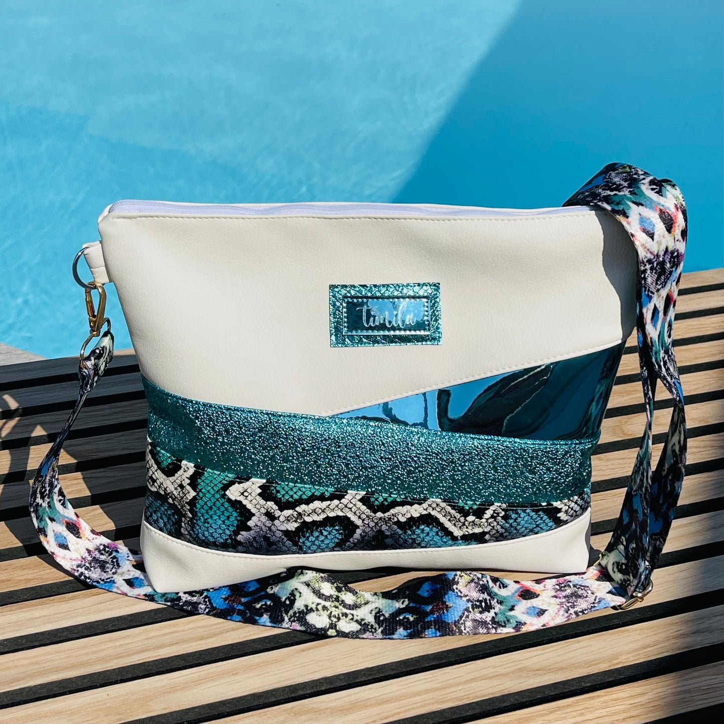 Τσάντα CROSSBODY Blue Lagoon